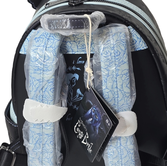 Loungefly Corpse Bride Emily Bouquet Mini Backpack NWT Goth